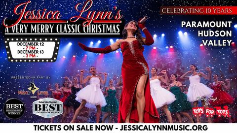 Jessica Lynn- A Very Merry Classic Christmas at Paramount Hudson Valley