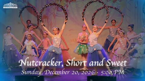 Nutcracker, Short and Sweet at Paramount Hudson Valley