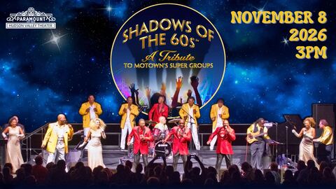 Shadows of the 60s- A Tribute to Motown Super Groups at Paramount Hudson Valley